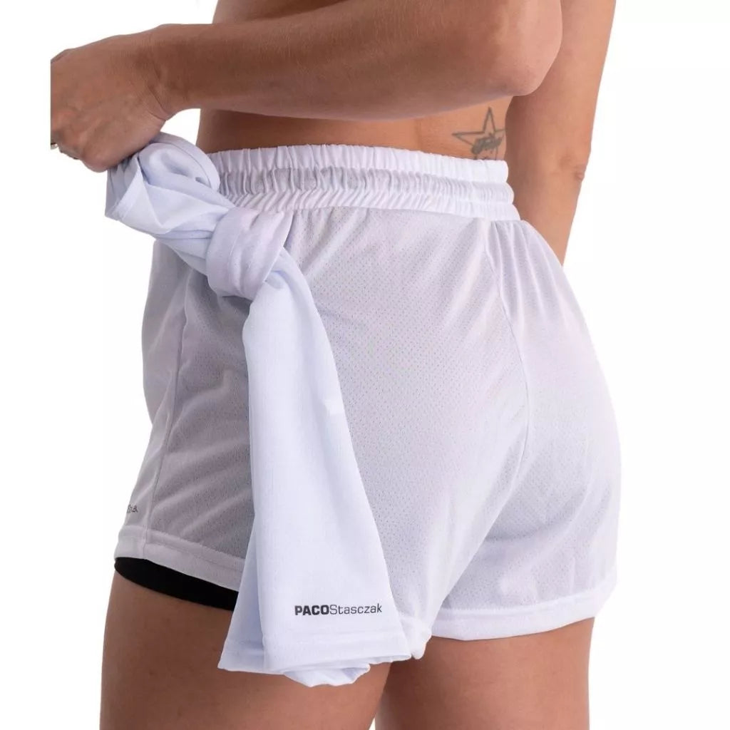 Shorts de Compressão Feminino 2 em 1