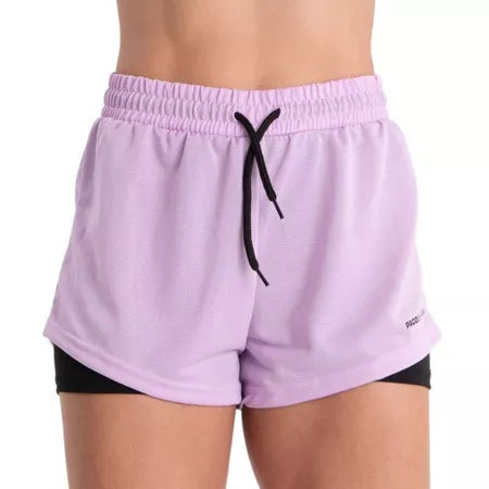 Shorts de Compressão Feminino 2 em 1